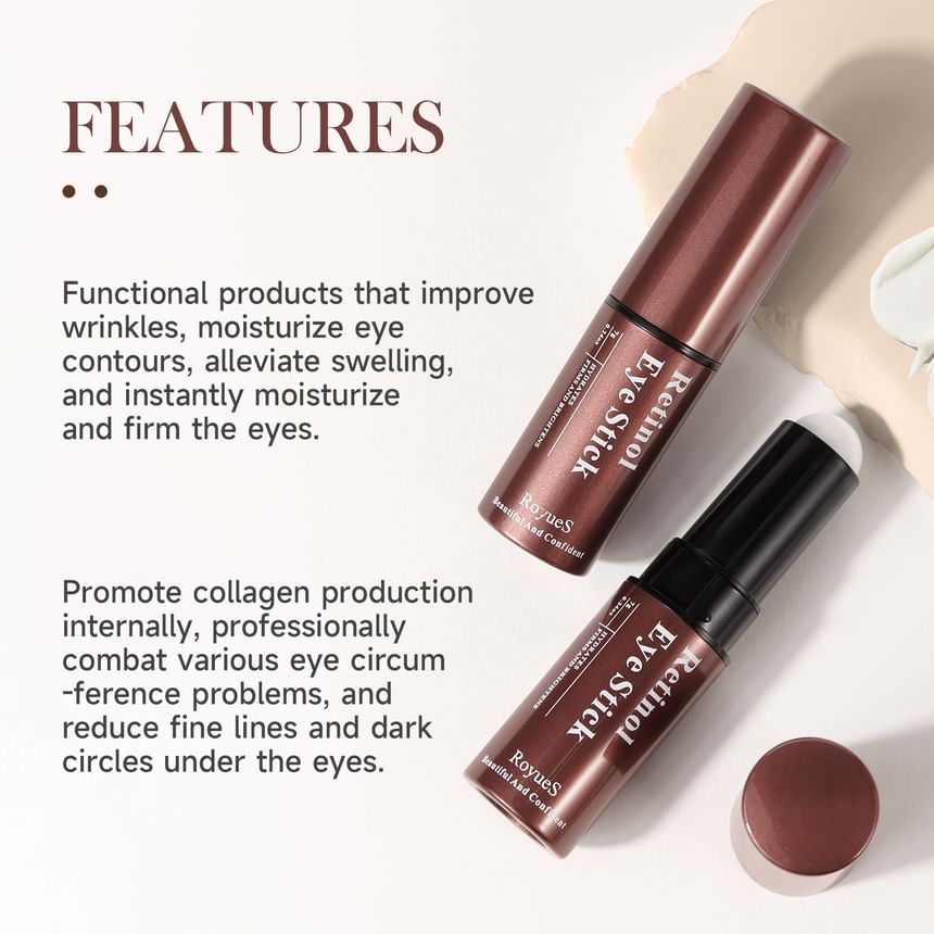 RoyueS - Retinol Eye Stick, 7g, 42 g, 6951286420867