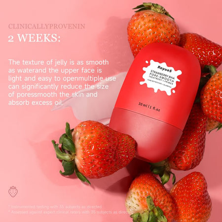 RoyueS - Strawberry BHA Pore Smoothing Primer, 30ml, 59 g, 6951286421185