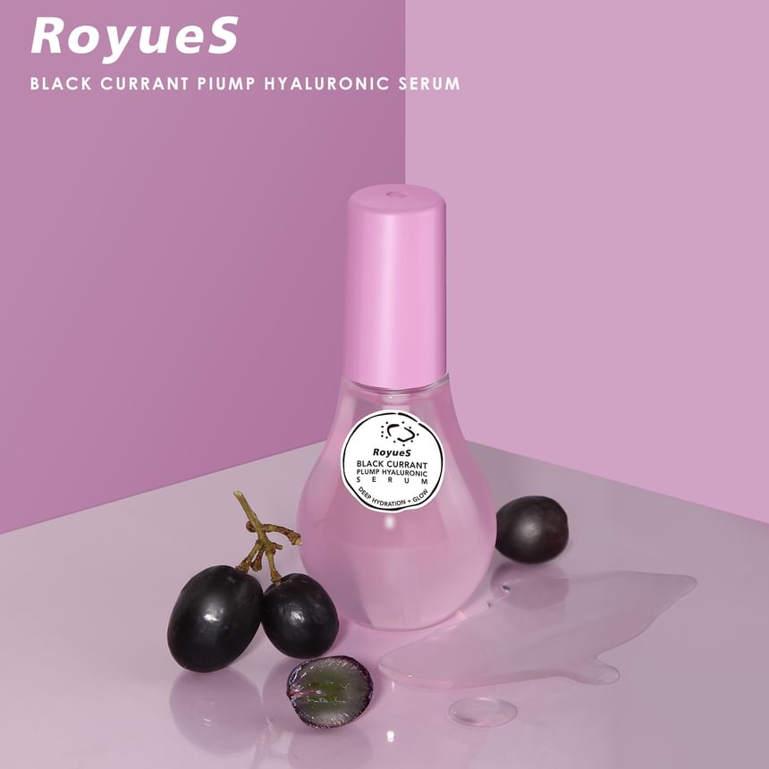 RoyueS - Blackcurrant Plump Hyaluronic Serum, 75ml, 115 g, 6951286421192