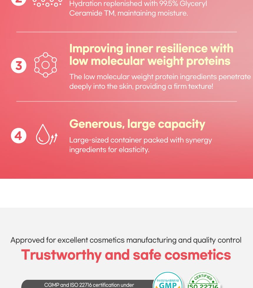 Kwailnara - Re-Firming Collagen Cream, 300ml, 456 g, 