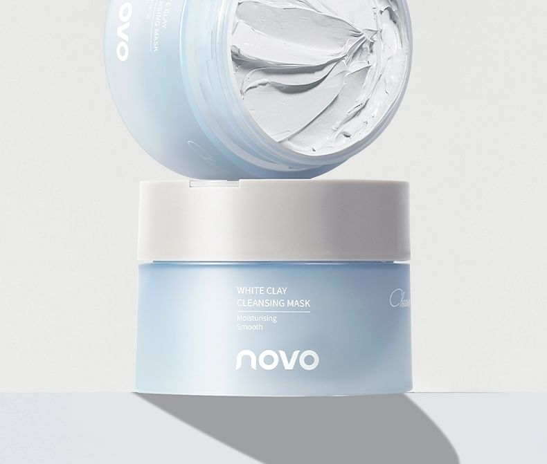 NOVO - Purifying Cleansing Mud Mask, 100g, 187 g, 6944787762024