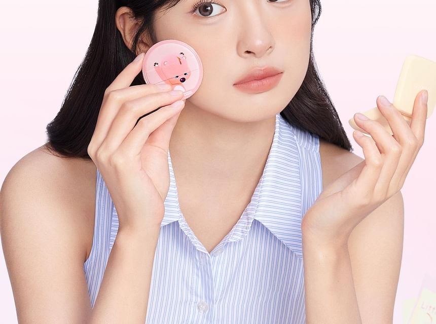 everbab - Fluffy Powder Puff Set Loopy Limited Edition, Loopy Fluffy Powder Puff Set (4pcs), 40 g, 