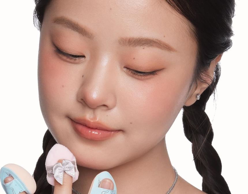 everbab - Bow Series Pink Bow Mini Finger Puff Set, Mini Finger Puff Set (6pcs), 48 g, 6975197280112