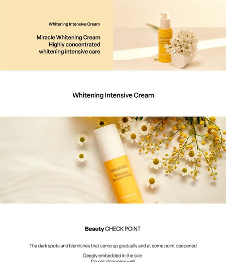 MIGUHARA - Whitening Intensive Cream, 30ml, 69 g, 8809639175798