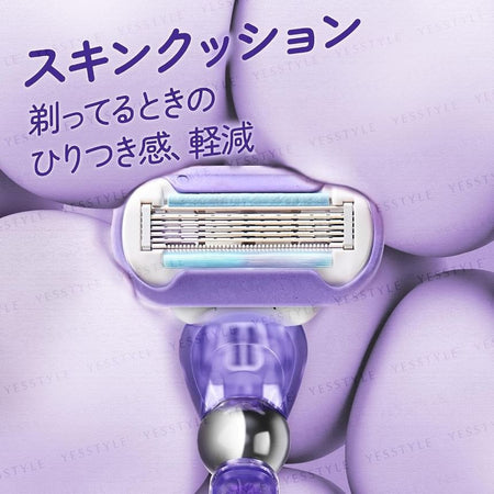 Gillette Japan - Venus Swirl Razor For Glossy Skin Body & 2 Blade, 1 Set, 130 g, 4987176160249