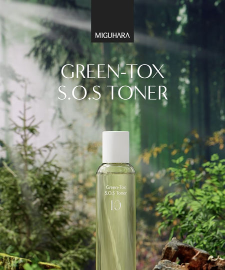 MIGUHARA - Green-Tox S.O.S Toner, 150ml, 400 g, 8809850150277