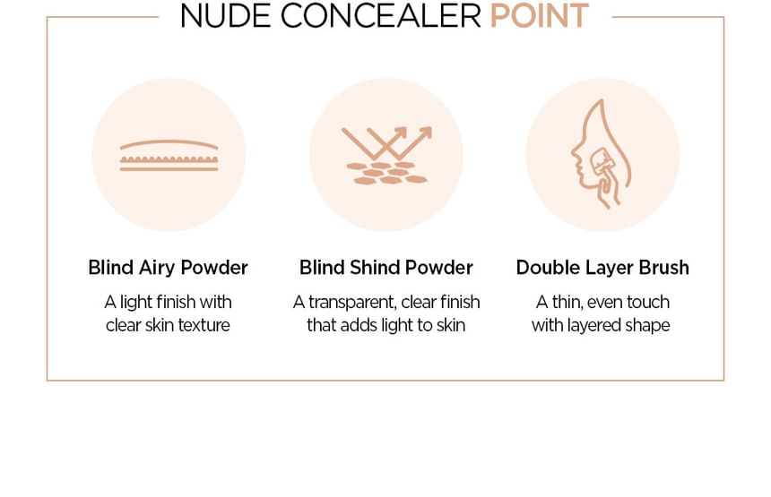 JUNG SAEM MOOL - Skin Nuder Pact Clear Light, 11g, 82 g, 8809467638151
