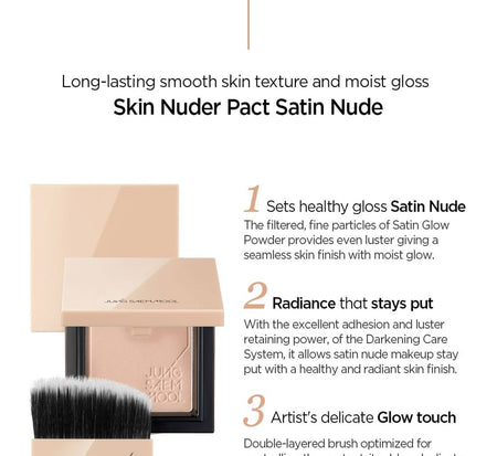 JUNG SAEM MOOL - Skin Nuder Pact Satin Nude, 9g, 81 g, 8809467639226