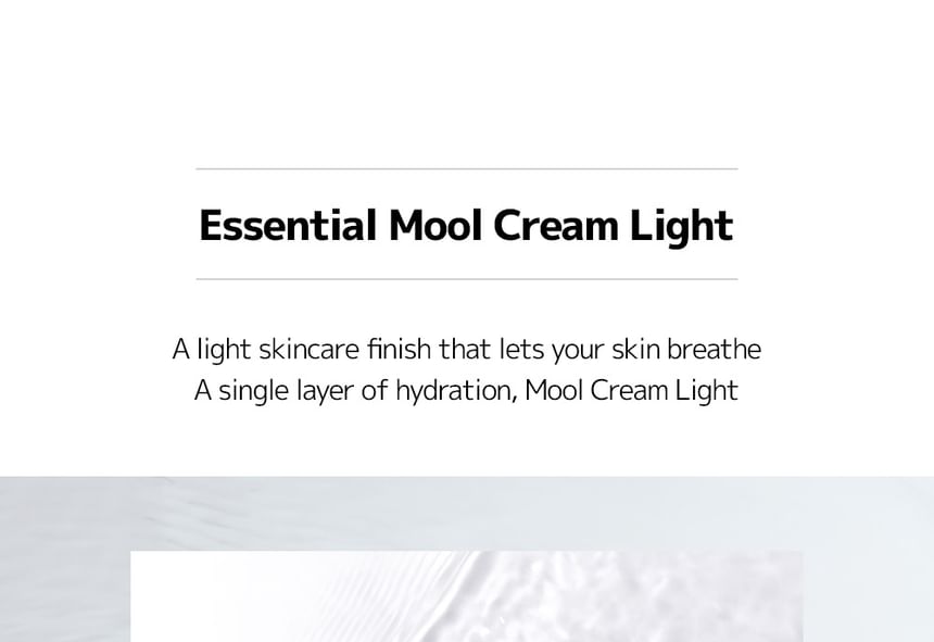 JUNG SAEM MOOL - Essential Mool Cream Light, 50ml, 205 g, 8809467637994