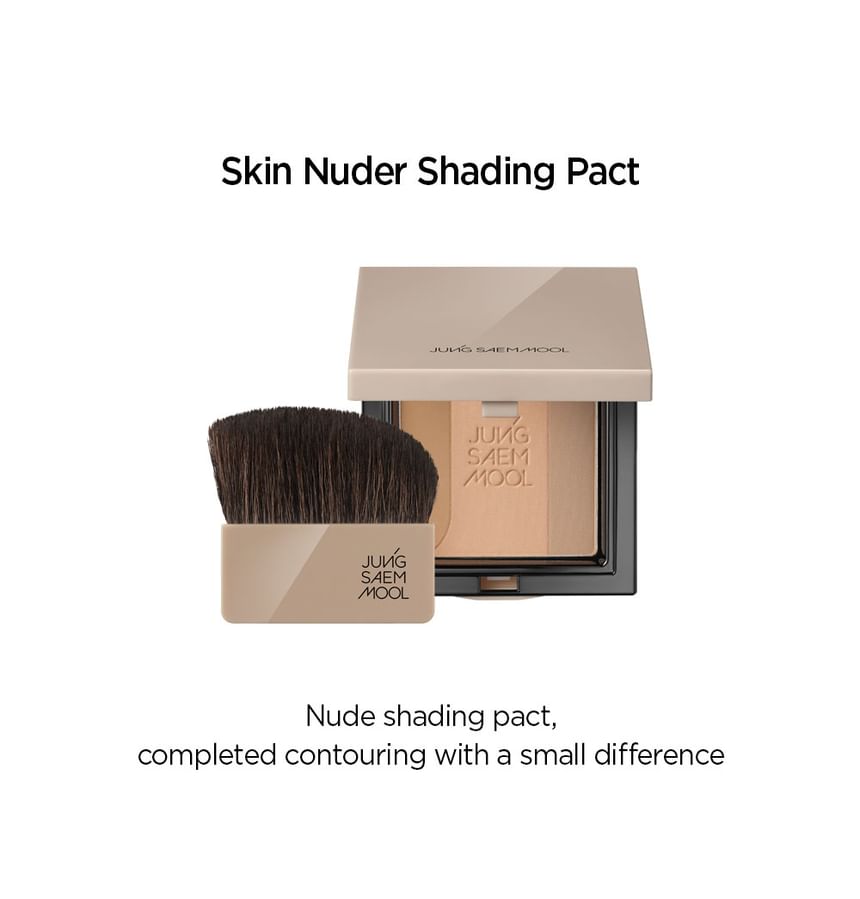 JUNG SAEM MOOL - Skin Nuder Shading Pact, 10g, 84 g, 8809467639257
