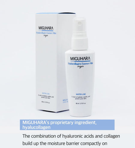 MIGUHARA - Hyalucollagen Essence Mist Origin, 80ml, 115 g, 8809551735940