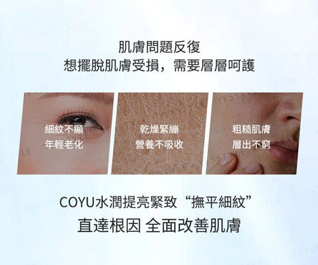 COYU - 10000ppm Copper Peptide Ultimate Moisturizing Essence, 2ml x 12, 180 g, 4899761108058