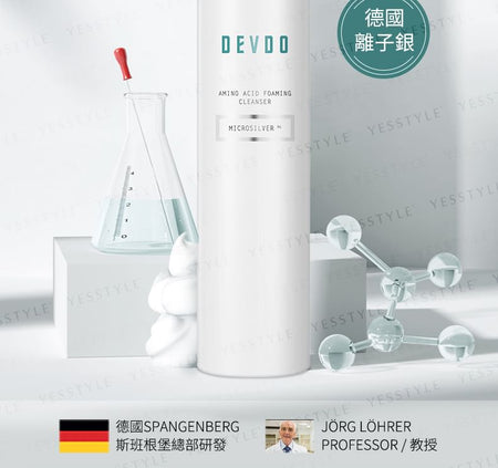 DEVDO - Microsilver Amino Acid Foaming Cleanser, 200ml, 250 g, 4897097190273