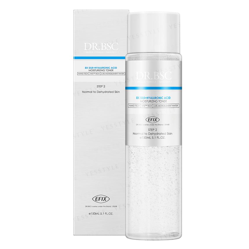 EFIX - DR.BSC 8X Silk + Hyaluronic Acid Moisturizing Toner, 150ml, 230 g, 4899761107945