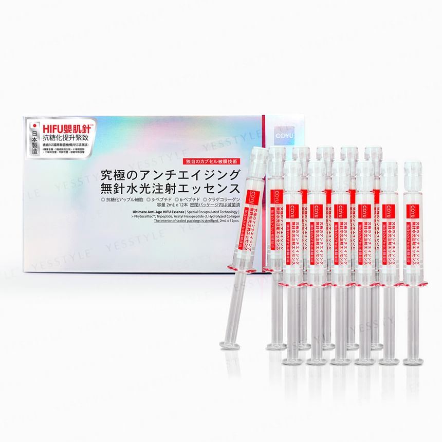 COYU - Ultimate Anti-Age HIFU Essence, 2ml x 12, 180 g, 4899761108645