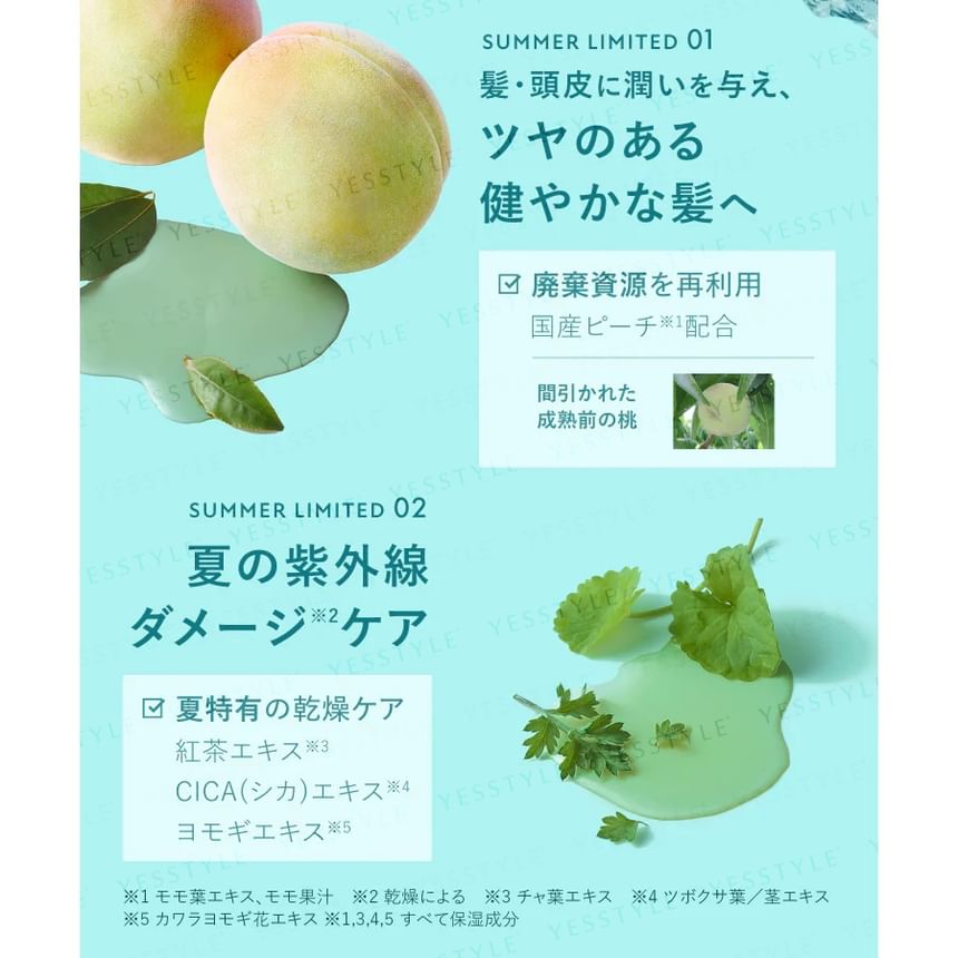 BOTANIST - Botanical Treatment Smooth Peach & Tea, 460g, 500 g, 4582521687848
