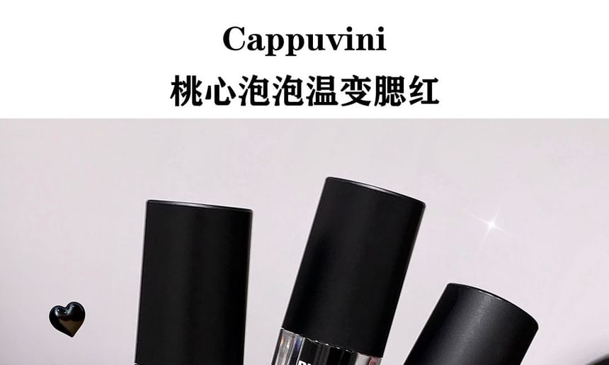Cappuvini - Heart Bubble Color Changing Liquid Blusher, 3.2g, 39 g, 6941780705546