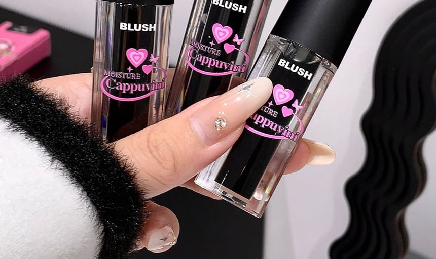 Cappuvini - Heart Bubble Color Changing Liquid Blusher, 3.2g, 39 g, 6941780705546