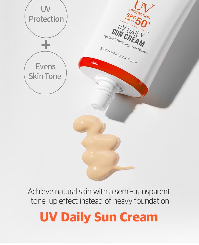 MACQUEEN - UV Daily Sun Cream Travel Kit, 2 pcs, 150 g, 8809432019848