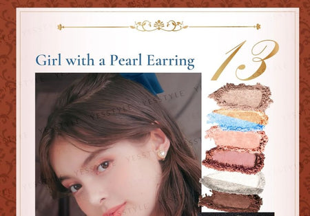MilleFee - Painting Eyeshadow Palette 13 Girl with a Pearl Earring, 6g, 60 g, 4571501175031