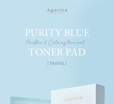 Aperire - Purity Blue Toner Pad Travel, 20 pads, 50 g, 8809675771381