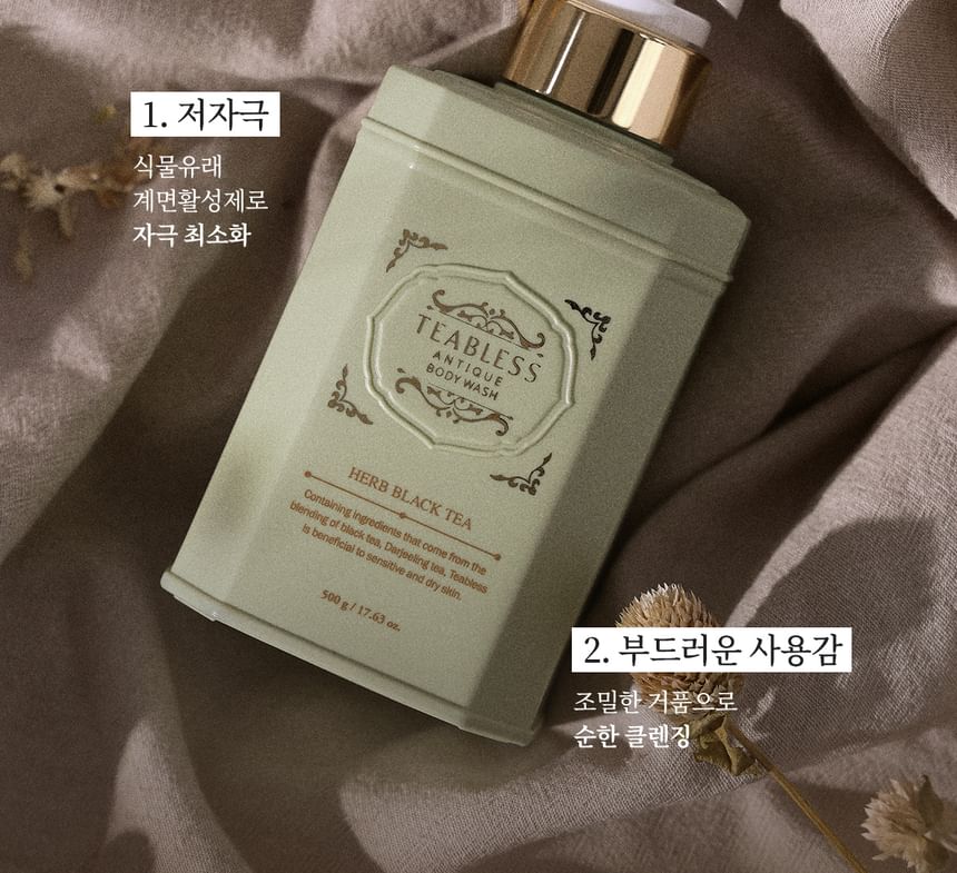 Dr. Bio - Teabless Herb Black Tea Antique Body Wash, 500ml, 1000 g, 8809849802569