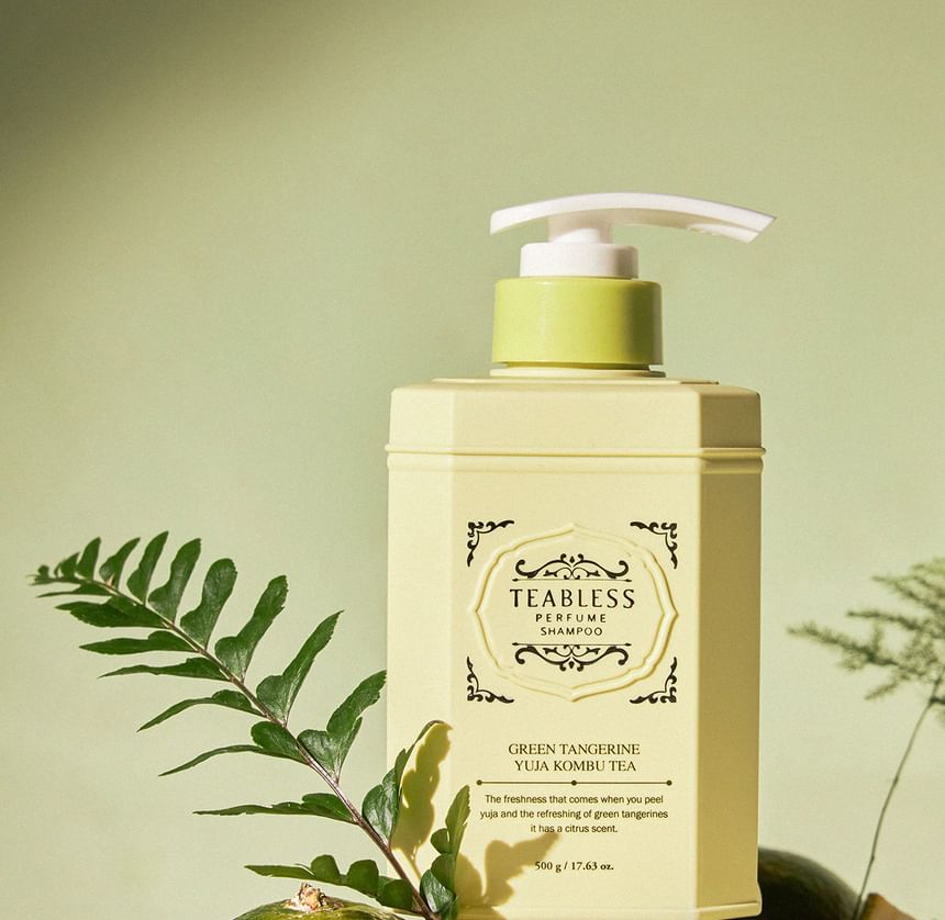Dr. Bio - Teabless Green Tangerine Yuja Kombu Tea Perfume Shampoo, 500ml, 1000 g, 8809849804259