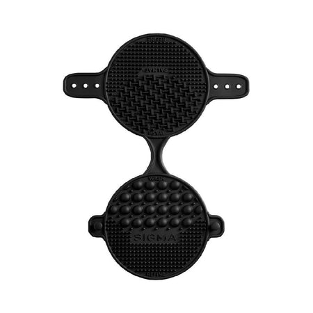 Sigma Beauty - Palmat Silicone Makeup Brush Cleaner, Palm Sized (Black), 50 g, 811425034163