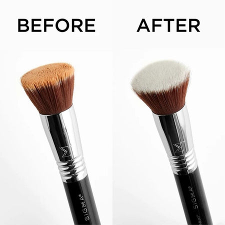 Sigma Beauty - Palmat Silicone Makeup Brush Cleaner, Palm Sized (Black), 50 g, 811425034163