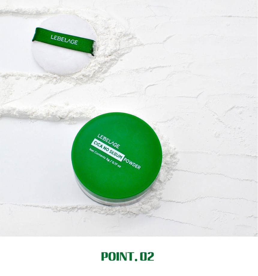 LEBELAGE - Cica No Sebum Powder, 5g, 35 g, 8809679092093