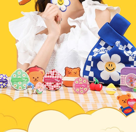 AMORTALS - Variety Powder Puff Family Set Wiggle Wiggle Limited Edition, Family Set, 680 g, 6976416412093