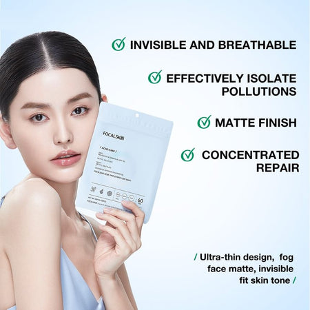 FOCALSKIN - Acne Pimple Patch Day Night, #Day 30pcs + Night 30pcs, 14 g, 6941845812233