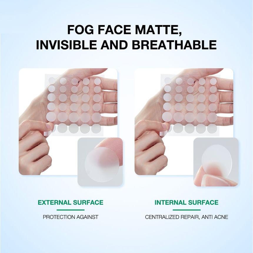 FOCALSKIN - Acne Pimple Patch Day Night, #Day 30pcs + Night 30pcs, 14 g, 6941845812233