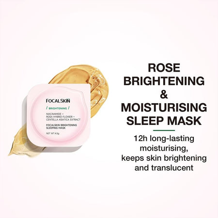 FOCALSKIN - Brightening Sleeping Mask, #Sleeping Mask - 1pcs 4.5g, 10 g, 6975508435910