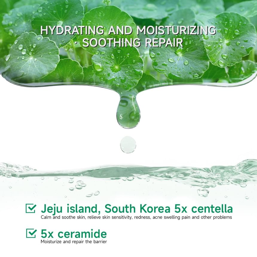 FOCALSKIN - Hydrating Centella Mask, #Hydration Mask - 1pcs25ml, 32 g, 6941845812912