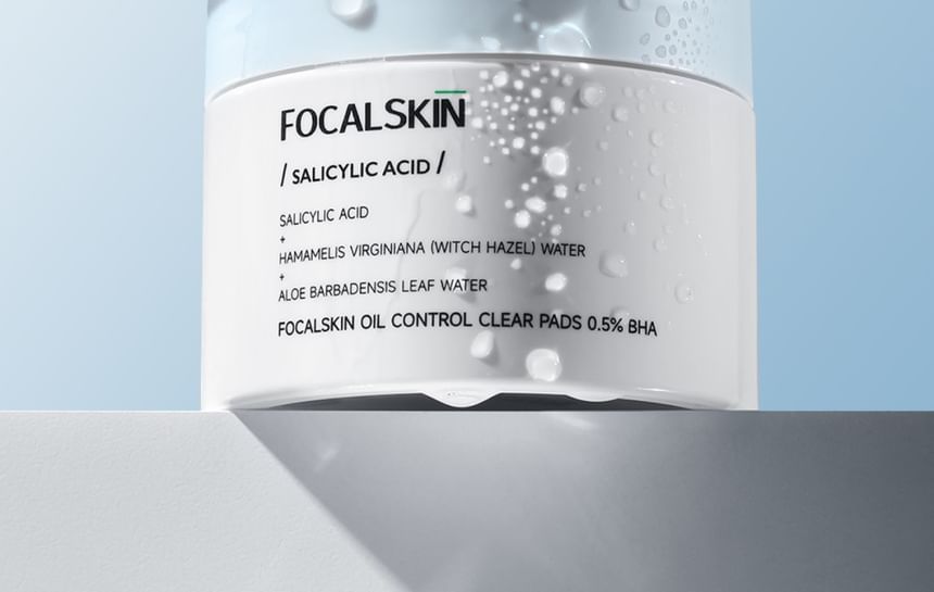 FOCALSKIN - Oil Control Clear Pads, #Clear Pads-60 pads, 163 g, 6941845810987