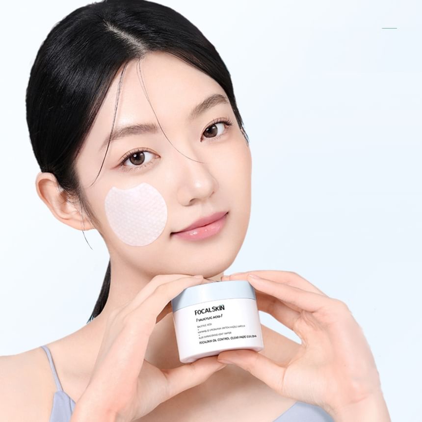 FOCALSKIN - Oil Control Clear Pads, #Clear Pads-60 pads, 163 g, 6941845810987