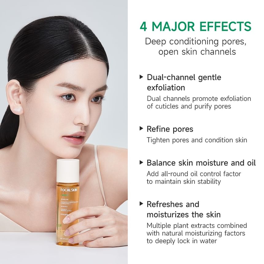 FOCALSKIN - Oil Control Toner, #Toner - 120ml, 150 g, 6941845813209