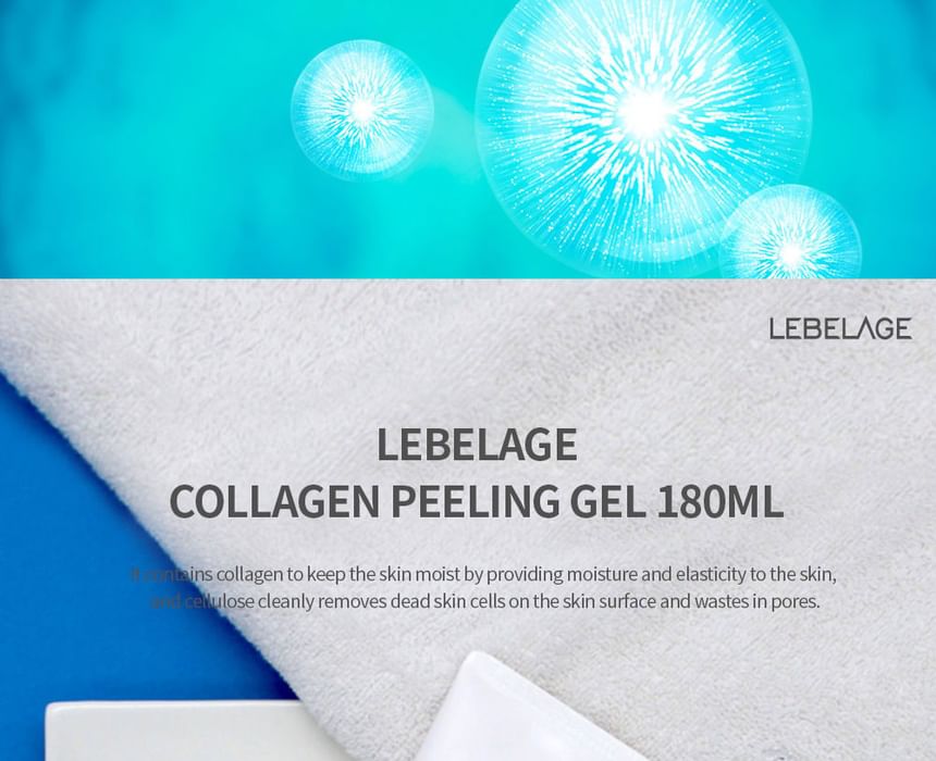 LEBELAGE - Collagen Peeling Gel, 180ml, 220 g, 8809679091652
