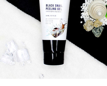 LEBELAGE - Black Snail Peeling Gel, 180ml, 220 g, 8809679091676