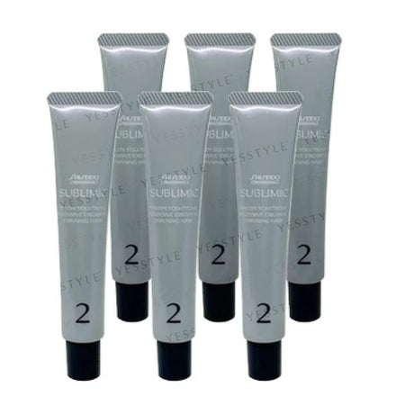 Shiseido - Sublimic Salon Solutions Intensive Cream BL Thinning Hair, 30g x 6, 300 g, 4909978934545
