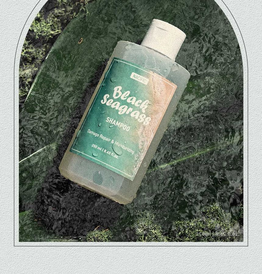 Nacific - Black Seagrass Shampoo, 250ml, 600 g, 8809517465317