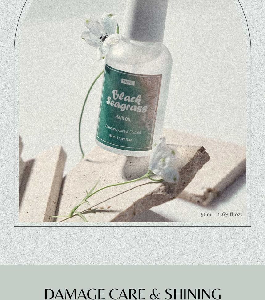 Nacific - Black Seagrass Hair Oil, 50ml, 130 g, 8809517465331