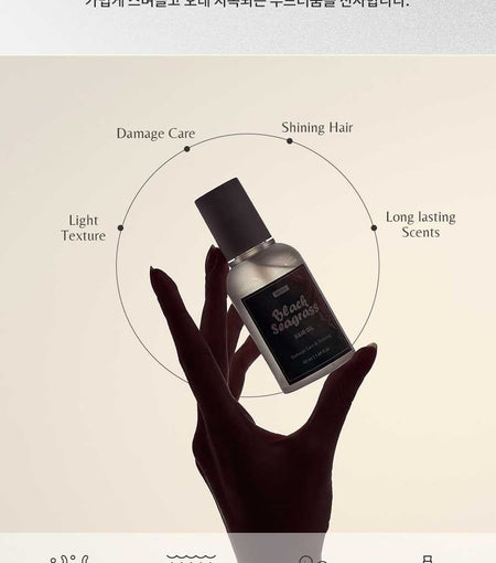Nacific - Black Seagrass Hair Oil, 50ml, 130 g, 8809517465331
