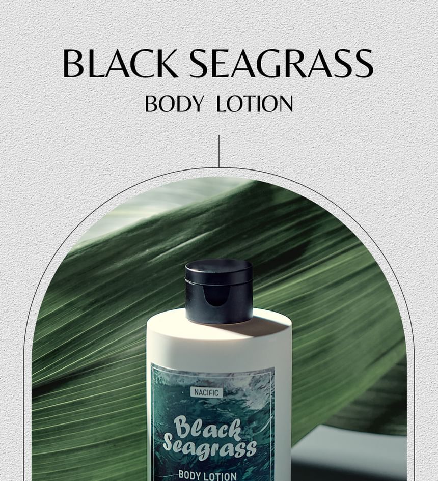 Nacific - Black Seagrass Body Lotion, 250ml, 600 g, 8809517465294