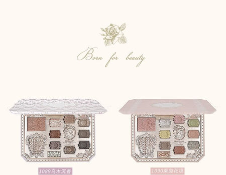 COLORROSE - Ballet Russes Series Makeup Palette - CR1089 Ebony, CR1089 Ebony - 16g, 220 g, 6973411955099