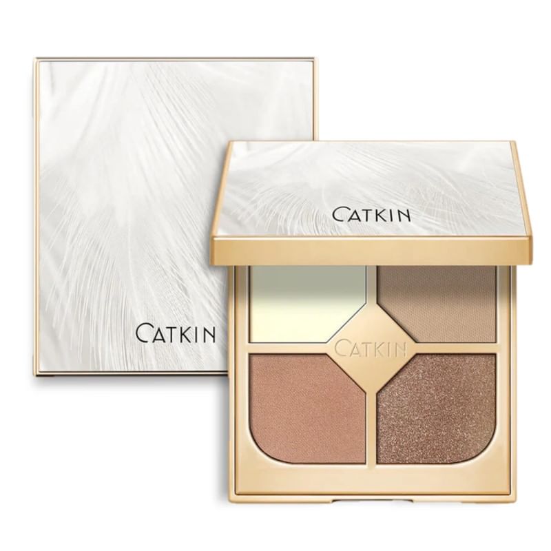 CATKIN - Shimmer 4 Eyeshadow Palette - C02, #C02 - 8.5g, 80 g, 6975833160846