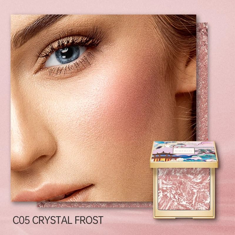 CATKIN - 2 In 1 Highlighter & Cheek Blush - C05, #C05 Rose Glow - 10g, 80 g, 6975833160419