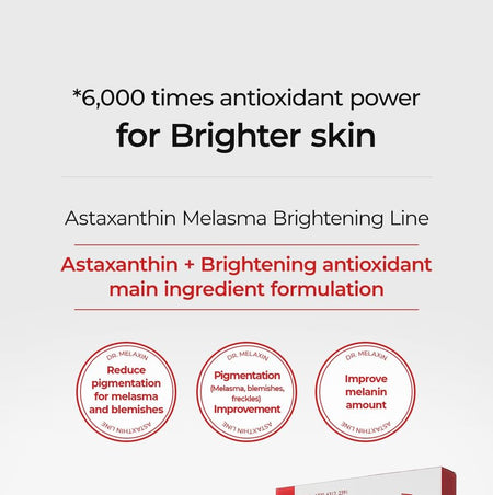 Dr.Melaxin - Astaxanthin Whitening Ampoule, 30ml, 80 g, 8809886481505