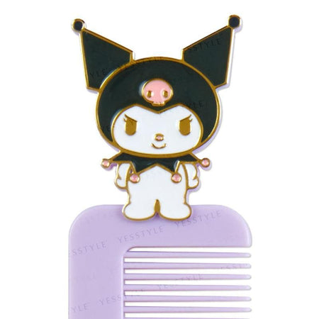 Sanrio - Kuromi Compact Comb, 1 pc, 13 g, 4550337877494
